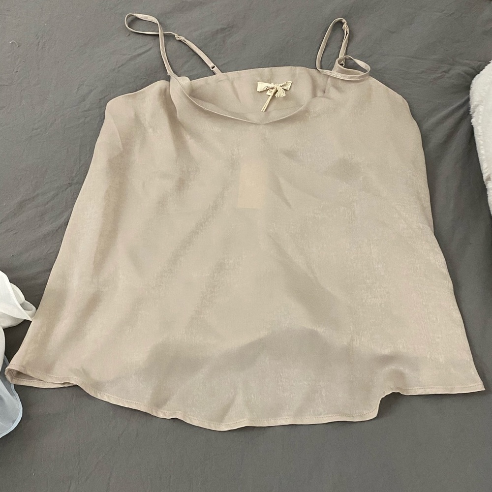 Tank top - satin